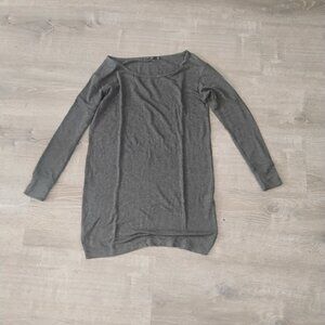 OBEY No. 89 Dark Gray Ribbed Long Sleeve Shirt - Size S